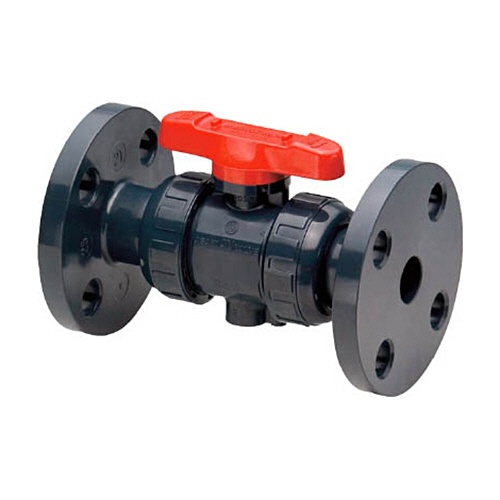 旭有機材工業　アサヒＡＶ　２１α型ボールバルブ　ＰＶＣ／ＥＰＤＭ　１０Ｋ１５　ＶＡＢＵＥＦ１０１５　１個1
