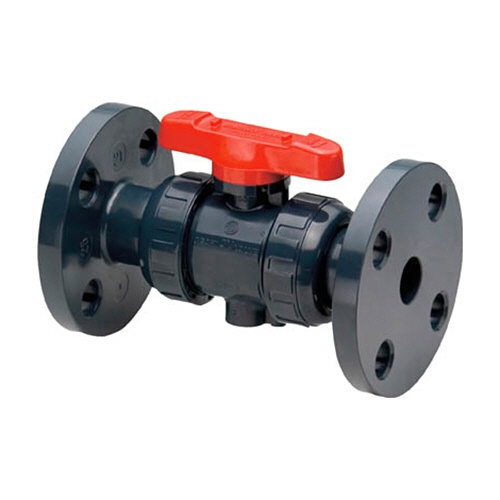 旭有機材工業　アサヒＡＶ　２１α型ボールバルブ　ＰＶＣ／ＥＰＤＭ　１０Ｋ５０　ＶＡＢＵＥＦ１０５０　１個1