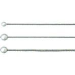 ニッサチェイン ステンカットワイヤー 1.0×1500mm 片ボール付 Y-502 1個