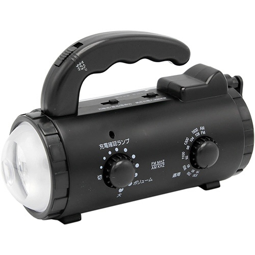 星光商事　乾電池式／充電池式／手回し充電ラジオライト　ＳＫ－ＢＲ１４０２ＡＢ　１個1