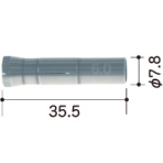 永興電機工業　Ｅ－ＦＯＲＣＥ　コレットチャック（Φ６．０ｍｍ）　ロータリー　Φ６タイプ専用　ＤＣＢ６０　１個
