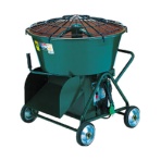 マゼラー　モルタルミキサー　モルタル１．８切（５０Ｌ）用　ＰＭ－１５Ｎ　１台