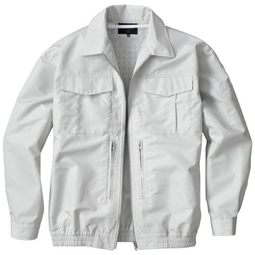 空調服　スペーサー一体型空調服　シルバー　４Ｌ　ＫＵ９２１３０Ｋ３０Ｓ６　１着1