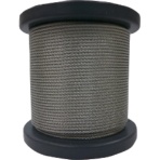 大阪コートロープ　Ｏ．Ｃ．Ｒ　ＳＵＳワイヤロープ２．００ｍｍ　７×７　５０ｍ巻コート無　ＳＢ－２００－５０Ｍ　１巻