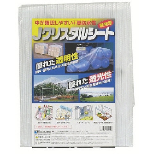 萩原工業　Ｊクリスタルシート　半透明　１．８ｍ×２．７ｍ　ＣＳ－１８２７　１枚1