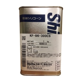 信越化学工業　シリコーンオイル　一般用　３００ＣＳ　１ｋｇ　ＫＦ９６－３００ＣＳ－１　１缶
