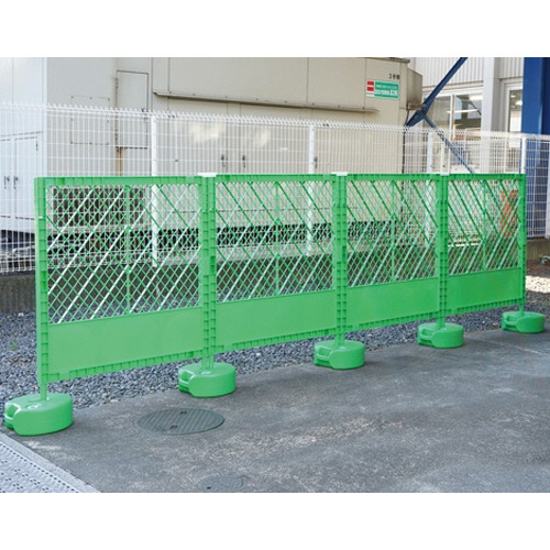ＴＲＵＳＣＯ　工事用プラスチックフェンス　ジョイント　ＣＦ－Ｊ　１個2