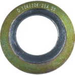 ダイコー　グラファイト系渦巻き型ガスケット（ＳＳ４００）　Ｄ１０００－１０Ｋ－２０Ａ－４．５Ｔ－ＳＳ－ＧＲ　１枚