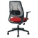ＡＫＩＲＡ　ＯＣ－３００チェア　肘付　本体：ブラック　座：レッド　ＯＣ－３００ＡＲＭ－ＲＤＢＫ　１脚2