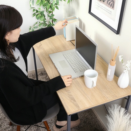 不二貿易　ワークデスク　ルカ　ＦＢＣ－１７１３　幅９５０×奥行４８０×高さ７２０ｍｍ　ナチュラル　Ｃ／Ｄ７３６０９　１台5