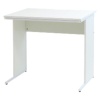 ネットフォース ワークデスク 木製 平机 幅800×奥行600×高さ700mm ホワイト WDH-8060-TW-WH 1台