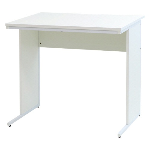 ネットフォース　ワークデスク　木製　平机　幅８００×奥行６００×高さ７００ｍｍ　ホワイト　ＷＤＨ－８０６０－ＴＷ－ＷＨ　１台1