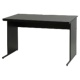 ネットフォース ワークデスク 木製 平机 幅1200×奥行700×高さ700mm ブラック WDH-1270-TW-BK 1台