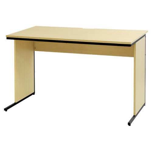 ネットフォース　ワークデスク　木製　平机　幅１２００×奥行７００×高さ７００ｍｍ　ナチュラル　ＷＤＨ－１２７０－ＴＷ－ＮＡ　１台1