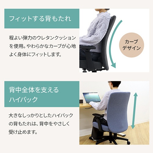 ネットフォース　Ｌｕｇｎａ（ルグナ）チェア　肘付　ストーングレー　ＬＧＮ－１ＭＡ－ＴＷ－ＤＧＹ　１脚5