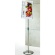 ＹＡＭＡＺＥＮ　案内板　Ａ４　ステンレス　ＢＡＢ－Ａ４（ＳＴ）　１台6