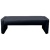 ネットフォース　ＣＡＬＭ（カルム）　デザインベンチ　幅１２７０×奥行５００×高さ４２０ｍｍ　ブラック　ＣＡＬＭ－１２７ＫＤ－２－ＴＷ－ＢＫ　１台