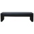 ネットフォース　ＣＡＬＭ（カルム）　デザインベンチ　幅１５００×奥行５００×高さ４２０ｍｍ　ブラック　ＣＡＬＭ－１５０ＫＤ－２－ＴＷ－ＢＫ　１台