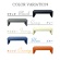 ネットフォース　ＣＡＬＭ（カルム）　デザインベンチ　幅１８００×奥行５００×高さ４２０ｍｍ　オレンジ　ＣＡＬＭ－１８０ＫＤ－２－ＴＷ－ＯＲ　１台9