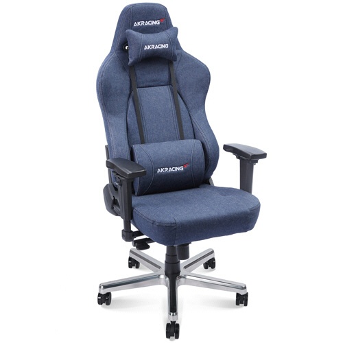 ＡＫレーシング　Ｐｒｅｍｉｕｍ　Ｄｅｎｉｍ　オフィスチェア　ＡＫＲ－ＰＲＥＭＩＵＭ－ＤＥＮＩＭ　１脚1