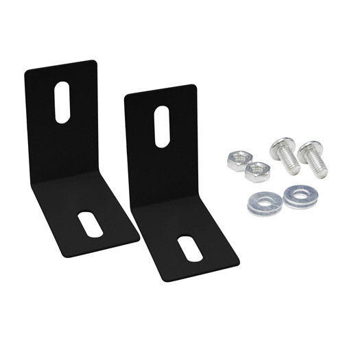 ネットフォース　ＦＡＣＩＬＥ（ファシル）　システム収納庫用　壁固定金具　ブラック　ＦＨ－Ｌ－ＴＷ－ＢＫ　１パック（２個）1