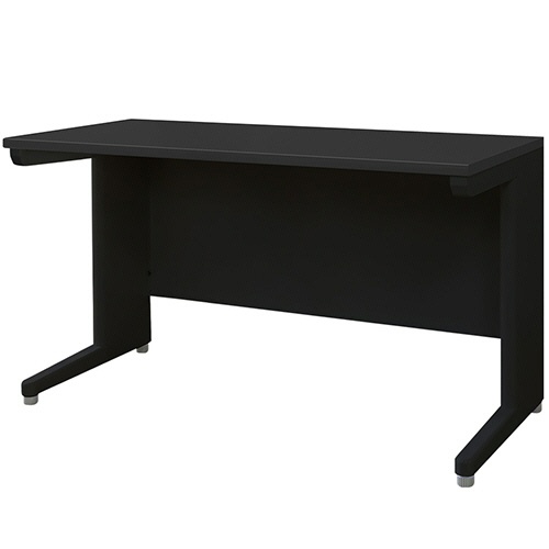 ネットフォース　ＮＵＴＳ（ナッツ）　平机　幅１２００×奥行６００×高さ７００ｍｍ　本体・天板：ブラック　ＬＨＤ－１２６Ｂ－ＴＷ－ＢＫ　１台1