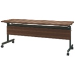 ネットフォース　ＧＯＯＬＯＯ（グールー）　フォールディングテーブル　幕板付　幅１８００×奥行６００×高さ７００ｍｍ　ＧＬＦ－１８６０Ｍ－ＴＷ