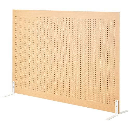 トーカイスクリーン　有孔ボードスクリーン　安定脚タイプ　幅１２００×高さ１８００ｍｍ　ナチュラル木目　１台3