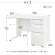 ネットフォース　ＮＵＴＳ　片袖机　袖２段　１０００×６００×７００ｍｍ　本体・天板・袖箱：ブラック　ＬＫＤ－１０６Ｂ－ＴＷ－ＢＫＢＫ－２　１台2