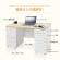 ネットフォース　ＮＵＴＳ（ナッツ）　両袖机　袖２段・３段　１２００×６００×７００ｍｍ　本体・天板・袖箱ホワイト　ＬＲＤ－１２６－ＴＷ－ＷＨＷＨ－２３　１台8