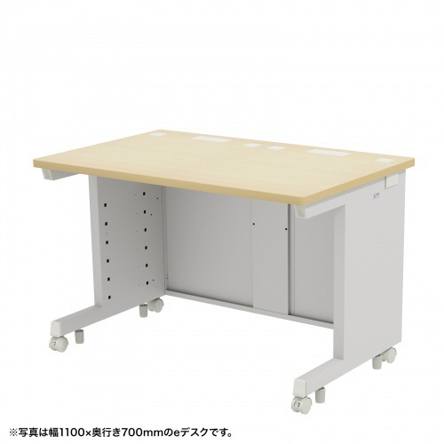 サンワサプライ　ｅデスク　幅１１５０×奥行７００×高さ７００ｍｍ　薄い木目（ＲｏＨＳ指令１０準拠）　ＥＤ－ＳＫ１１５７０ＬＭ　１台1