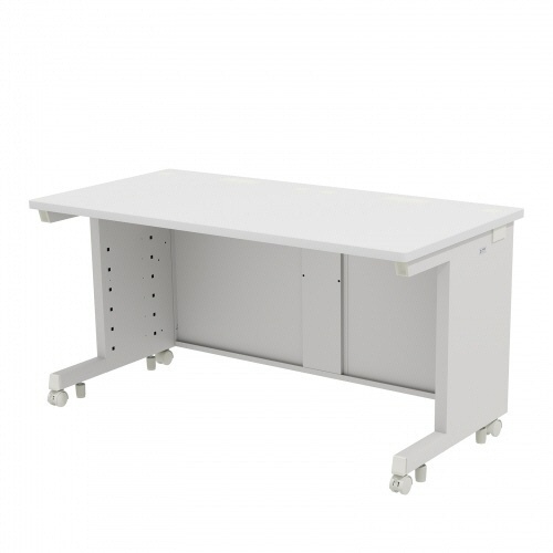 サンワサプライ　ｅデスク　幅１４００×奥行７００×高さ７００ｍｍ　ホワイト（ＲｏＨＳ指令１０準拠）　ＥＤ－ＳＫ１４０７０Ｗ　１台1