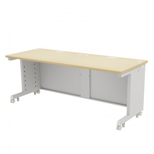 サンワサプライ　ｅデスク　幅１８００×奥行７００×高さ７００ｍｍ　薄い木目（ＲｏＨＳ指令１０準拠）　ＥＤ－ＳＫ１８０７０ＬＭ　１台1