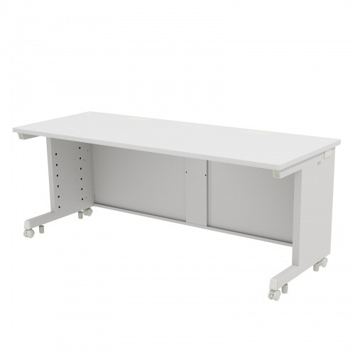 サンワサプライ　ｅデスク　幅１８００×奥行７００×高さ７００ｍｍ　ホワイト（ＲｏＨＳ指令１０準拠）　ＥＤ－ＳＫ１８０７０Ｗ　１台1