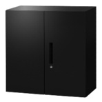 ネットフォース　イーセンブリー　８８４０書庫　両開き書庫　シリンダー錠　３段　幅８８０×奥行４００×高さ８８０ｍｍ　ＥＡ－８８４０－３Ｒ－ＴＷ