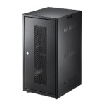 サンワサプライ　機器収納ボックス　幅３００×奥行３５０×高さ６００ｍｍ　ブラック　ＣＰ－ＫＢＯＸ７ＢＫ　１台