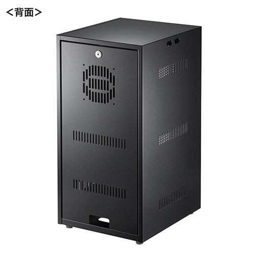 サンワサプライ　機器収納ボックス　幅３００×奥行３５０×高さ６００ｍｍ　ブラック　ＣＰ－ＫＢＯＸ７ＢＫ　１台2