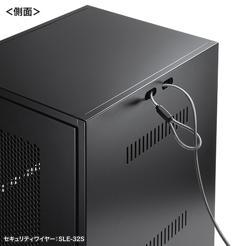 サンワサプライ　機器収納ボックス　幅３００×奥行３５０×高さ６００ｍｍ　ブラック　ＣＰ－ＫＢＯＸ７ＢＫ　１台6