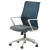 河淳　ＲＥＩＫＥＬ　ＣＨＡＩＲ（ライケルチェア）　フレーム：ホワイト　背：ネイビー　座：ダークグレー　ＶＯＨ－０２０－ＨＴ－ＭＮＶ－ＦＧＤ　１脚