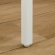 アスカ　シンプルデスク　幅８００×奥行４００×高さ７２０ｍｍ　木目／ブラック　ＳＤＫ８０ＢＫ　１台3