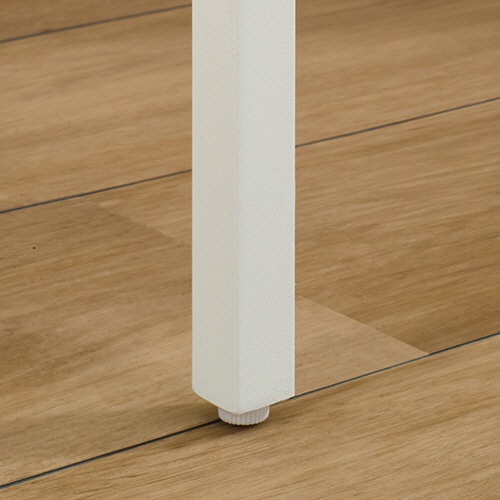 アスカ　シンプルデスク　幅８００×奥行４００×高さ７２０ｍｍ　ホワイト　ＳＤＫ８０Ｗ　１台3
