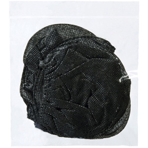 サンワサプライ　不織布マイクカバー　ショートタイプ　ブラック　ＭＭ－ＳＰＨＭＣ１ＢＫ　１パック（１００枚）2