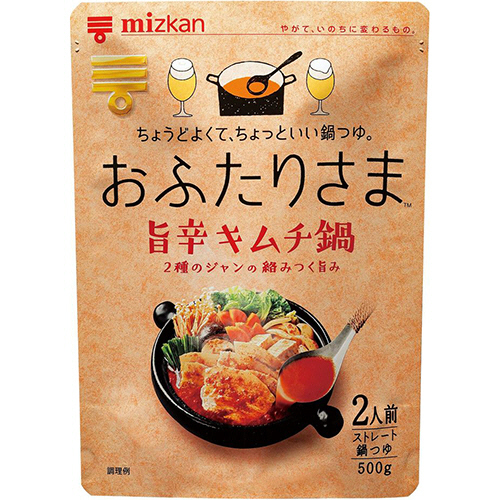 たのめーる ミツカン おふたりさま 旨辛キムチ鍋 500g 1個の通販