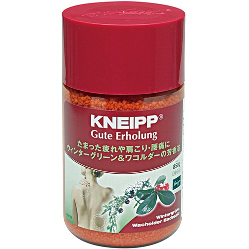 クナイプ　グーテエアホールング　バスソルト　ウィンターグリーン＆ワコルダーの香り　８５０ｇ　１個1