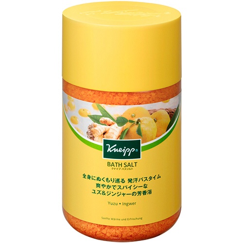 クナイプ　バスソルト　ユズ＆ジンジャーの香り　８５０ｇ　１個1