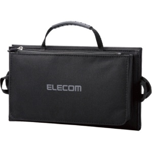 エレコム　モバイルソーラー充電器　２１Ｗ　ブラック　ＭＰＡ－Ｓ０１ＢＫ　１個2