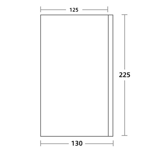 ハート　抗菌マスクケース　１３０×２２５ｍｍ　ＹＭ６９７２　１箱（５００枚）2