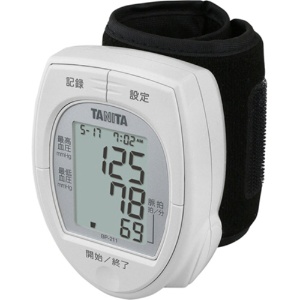 タニタ　手首式血圧計　ホワイト　ＢＰ－２１１－ＷＨ　１台2