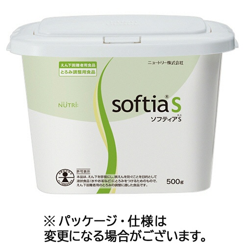 ニュートリー　ソフティアＳ　とろみ調整用食品　フタ付本体　５００ｇ　１個1