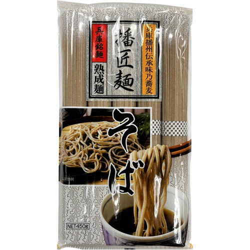 神明　播匠麺そば 　４５０ｇ　１パック1